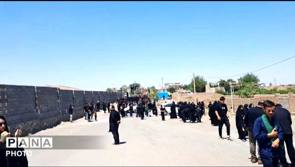 جلوه‌های عزاداری در روستای ورجان