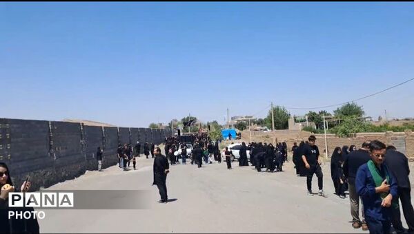 جلوه‌های عزاداری در روستای ورجان