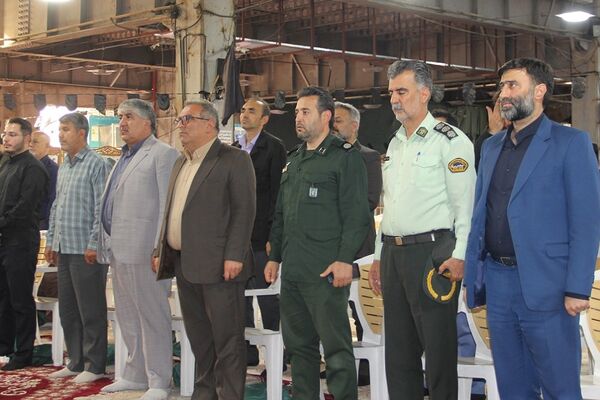مراسم سالگرد ارتحال رهبر کبیر انقلاب در مصلی نسیم شهر