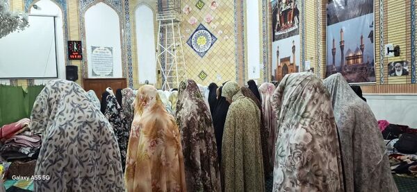  اعتکاف دانش آموزی در مسجد الغدیر