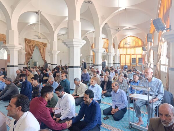 نماز عبادی سیاسی جمعه در شهرستان خلیل آباد