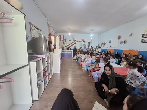 جشن غنچه‌ها برای نوآموزان پیش دبستانی شهرستان هلیلان