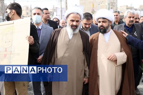 حماسه حضور مردم غیور باقرشهر و کهریزک در راهپیمایی ۲۲بهمن