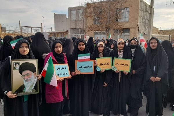 حضور پر شور مردم شازند در حمایت از آرمان‌های انقلاب و رهبری