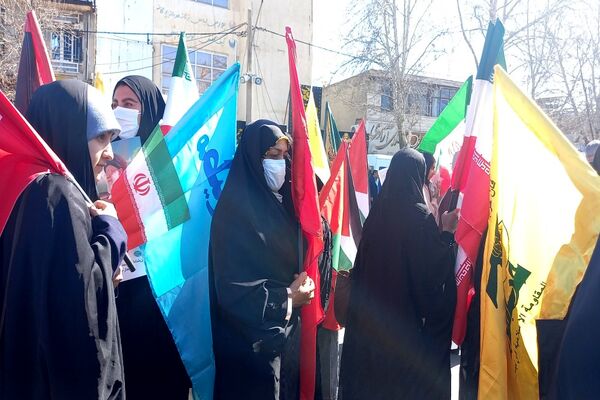حضور پرشور مردم یاسوج در راهپیمایی روز قدس