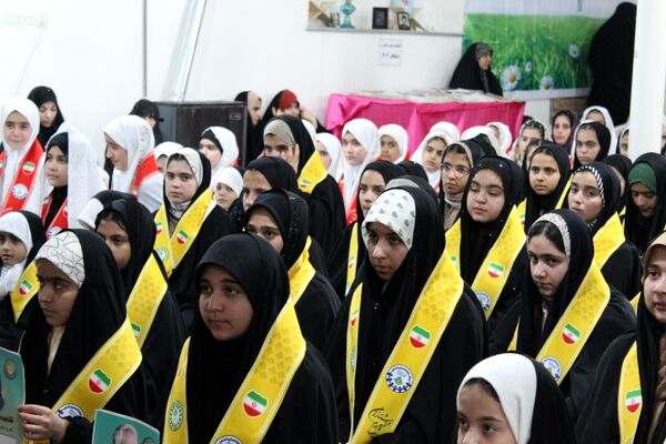 حضور قائم‌مقام سازمان دانش آموزی کشور در جمع پیشتازان معتکف گرمه 