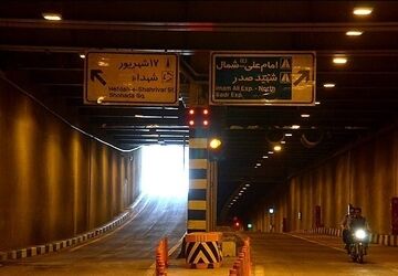تونل امیرکبیر امشب مسدود است