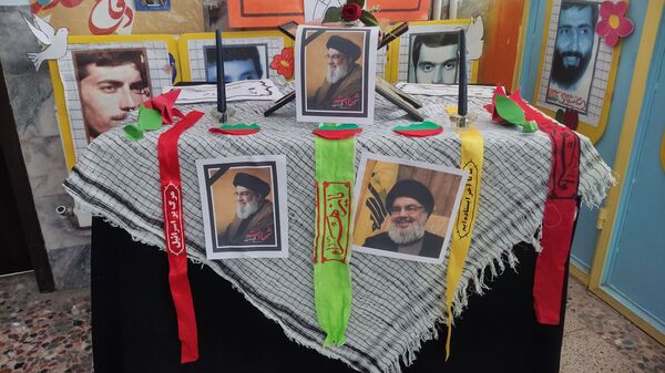 صبحگاهی با یاد شهید مقاومت در دبستان شهید رجبی ناحیه ۶ مشهد