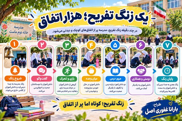 یک زنگ تفریح؛ هزار اتفاق 