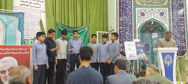محفل انس با قرآن در شهرستان خلیل‌آباد