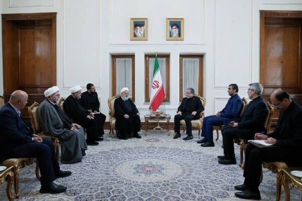 دیدار نائب رئیس مجلس اعلای اسلامی شیعیان لبنان با عراقچی
