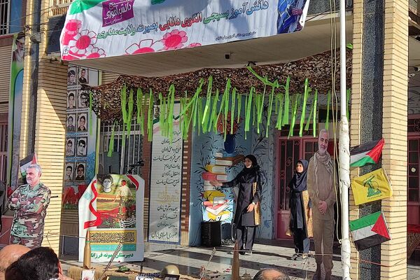 برگزاری مراسم نسل فهمیده راهیان قدس در بیجار