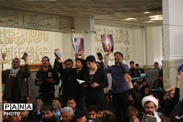مراسم احیاء نخستین شب قدر در حرم حضرت معصومه(س)