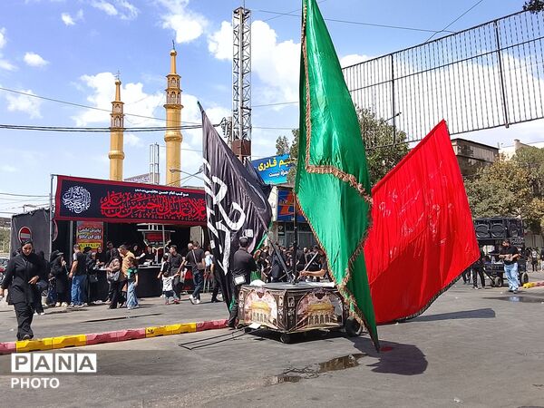 اشک و خون؛ نیشابور در سوگ پیامبر رحمت و امام مجتبای آل‌محمد (ع) غرق در عزاداری شد