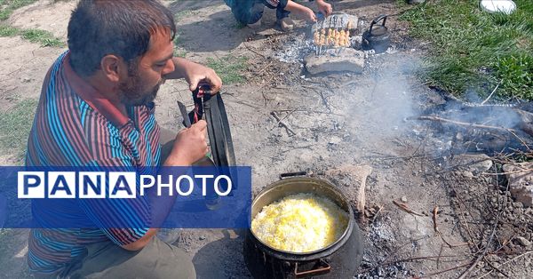 رویداد آیین باستانی سیزده بدر نیشابور در روز طبیعت از  قاب خبرنگاران پانا