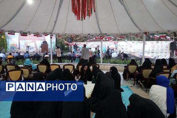 یادواره ۲۷۰ شهید  در مقبره شهید گمنام بوستان حضرت ام البنین(س) ناحیه یک شهرری