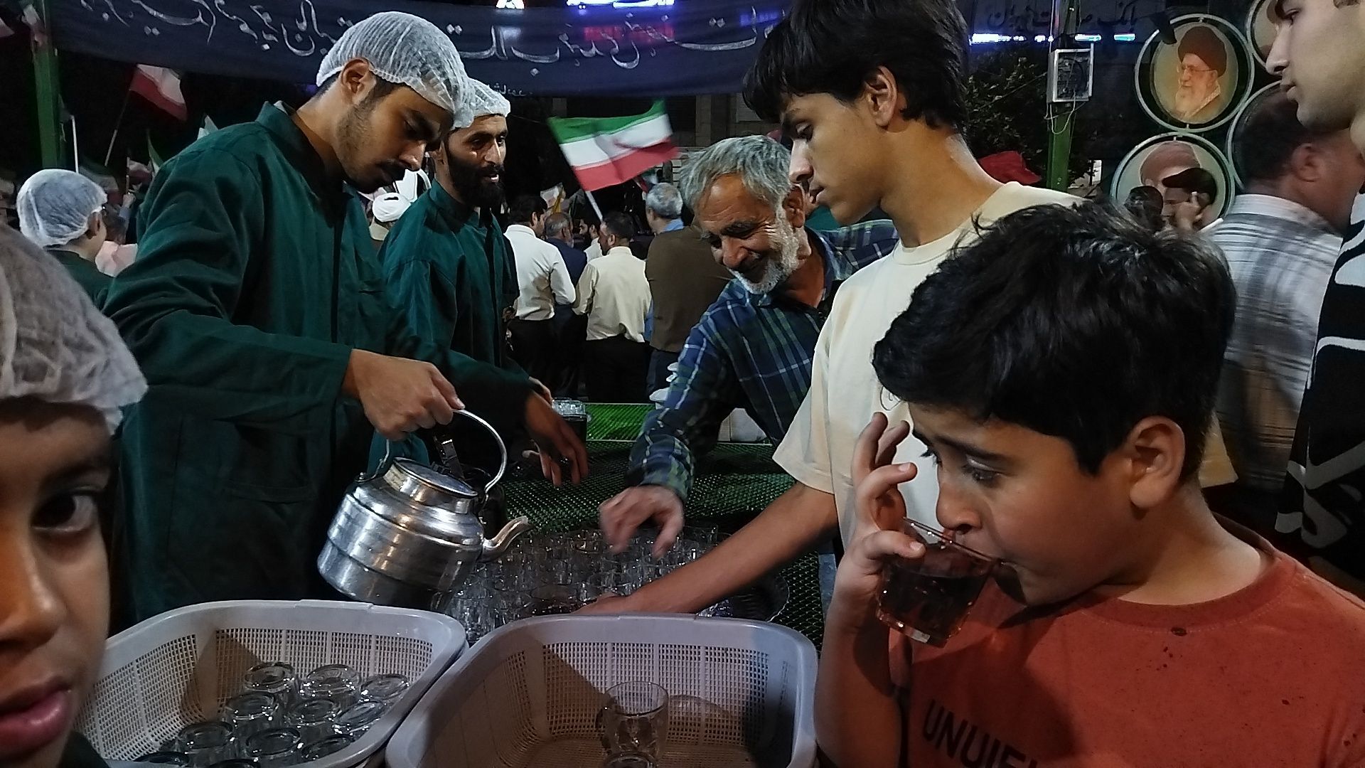  چایخانه فاطمه الزهرا در قاب پانا