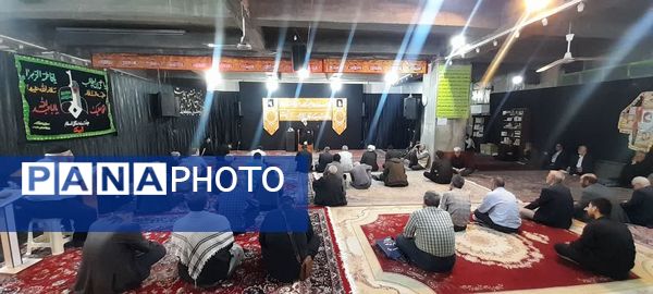 عزاداری شهادت امام جعفر صادق (ع) در آبیک 