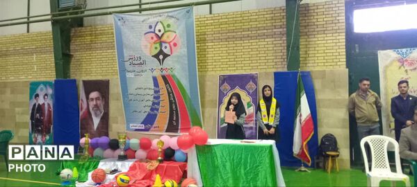 آیین افتتاحیه المپیاد ورزشی درون مدرسه ای در شهرستان کلات