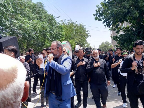 بزرگترین همایش روز عاشورای حسینی در دهنو خلیل‌آباد
