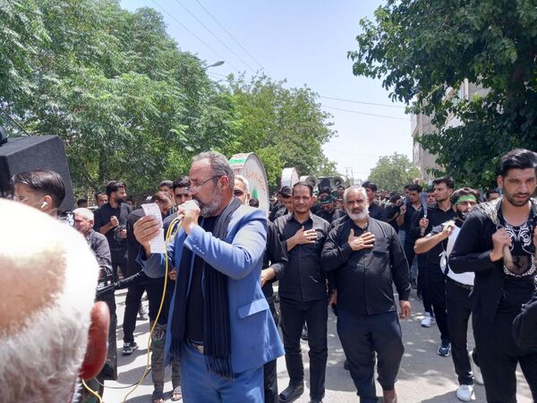بزرگترین همایش روز عاشورای حسینی در دهنو خلیل‌آباد