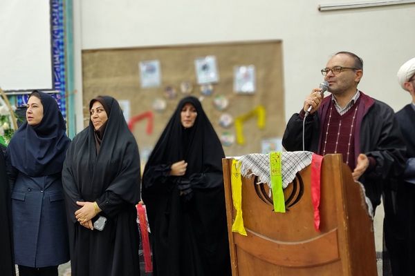 اختتامیه اعتکاف دانش‌آموزی رباط‌کریم با حضور مسئولان