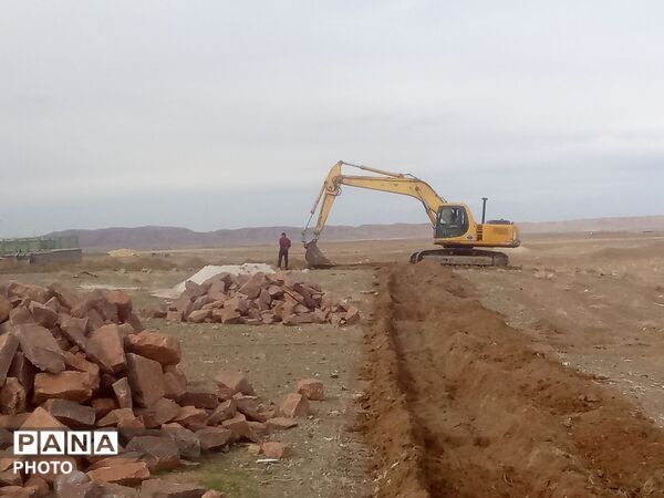 توسعه زیرساخت‌های آموزشی در روستای درخت سنجد