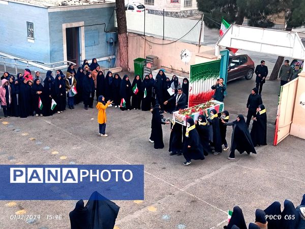 استقبال از شهید گمنام ، تجلی همبستگی و وحدت مردم در پاسداشت شهدا 