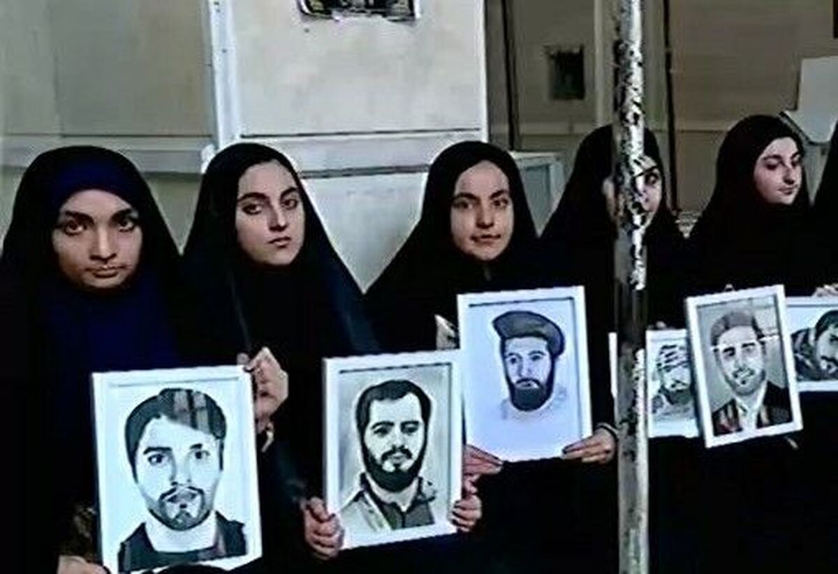 هنرآموزان تبریزی، سال تحصیلی را با طراحی چهره شهدای مدافع حرموآغاز کردند