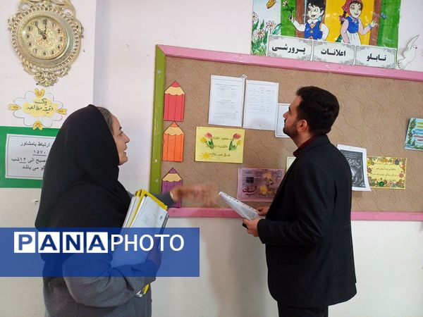 بازدید معاون آموزش متوسطه اداره‌کل آموزش و پرورش استان از مدارس شهرستان جاجرم 