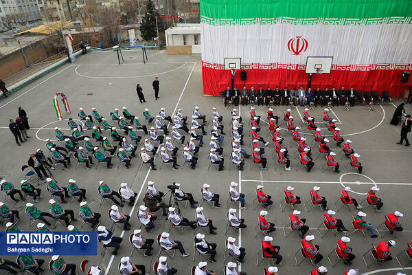 افتتاحیه مسابقات ورزشی بین مدرسه‌ای جام اقتدار ایران