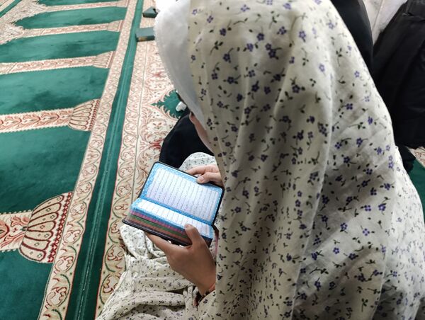 اعتکاف دانش‌آموزی در شهرستان سملقان 