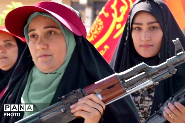 رزمایش دختران جان فدای لردگان 