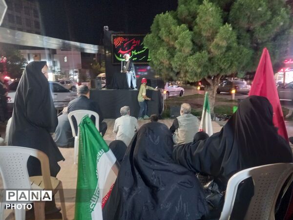 محرم در خیابان‌های شهر مشهد