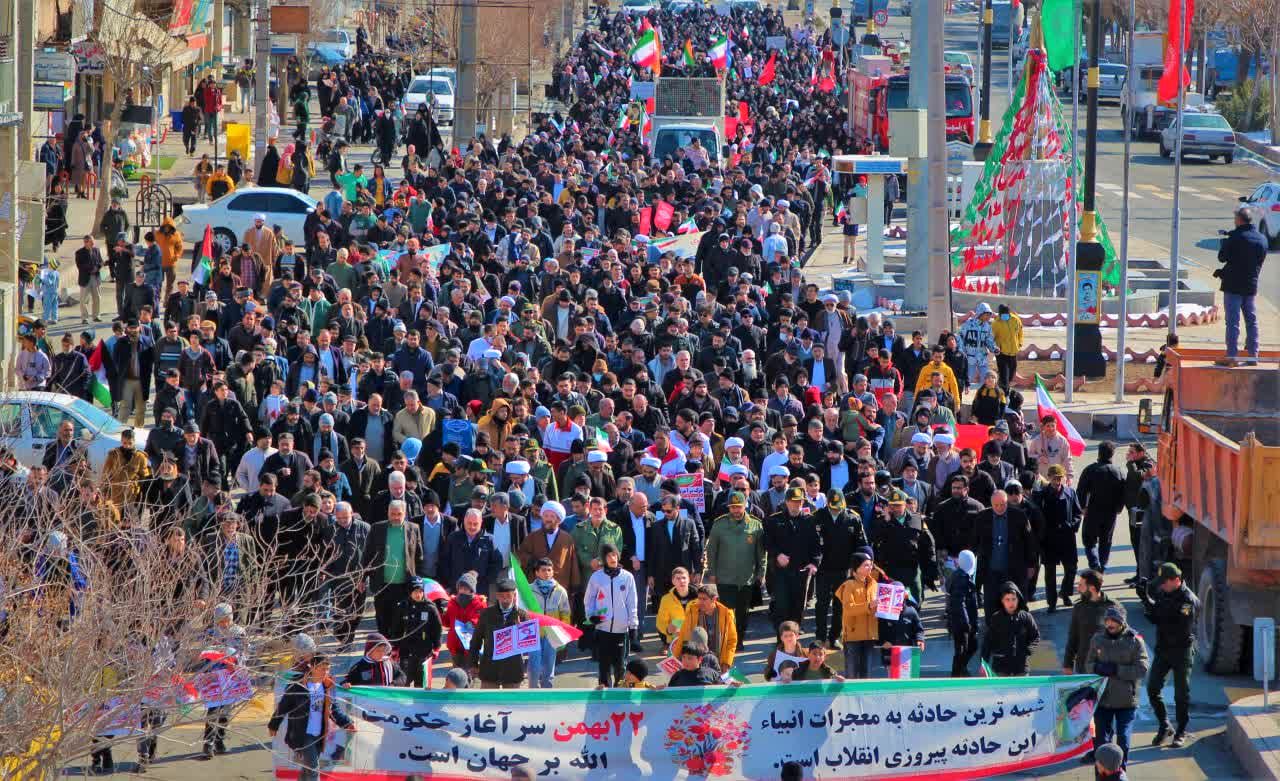 راهپیمایی 22 بهمن در اشتهارد