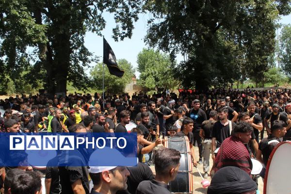 عزاداری عاشورای حسینی در بخش کلباد گلوگاه 