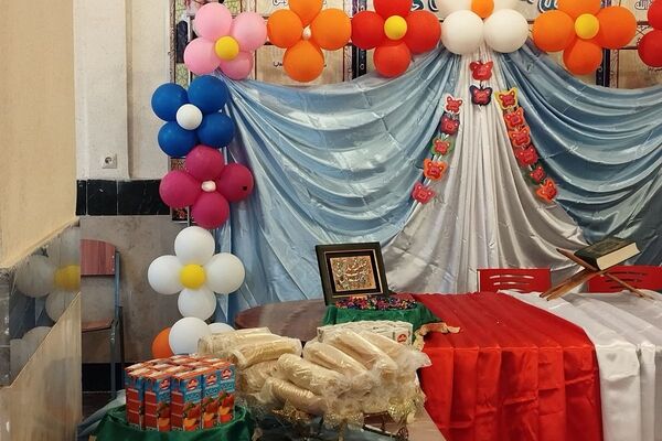 برگزاری جشن روز جهانی کودک در دارالقرآن حجت الاسلام قرائتی ناحیه یک شهرری