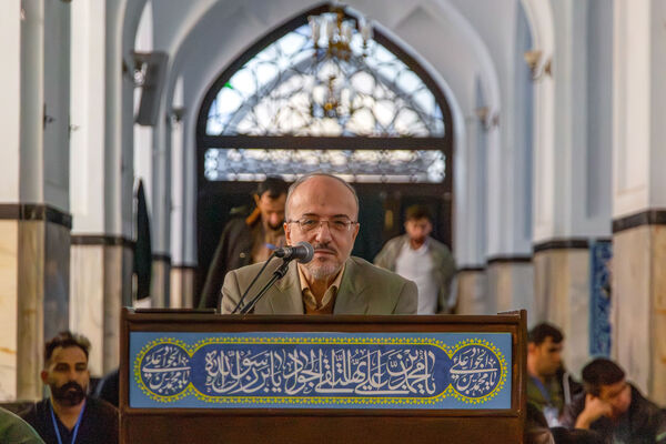 آیین معنوی اعتکاف در حرم مطهر رضوی- ۱