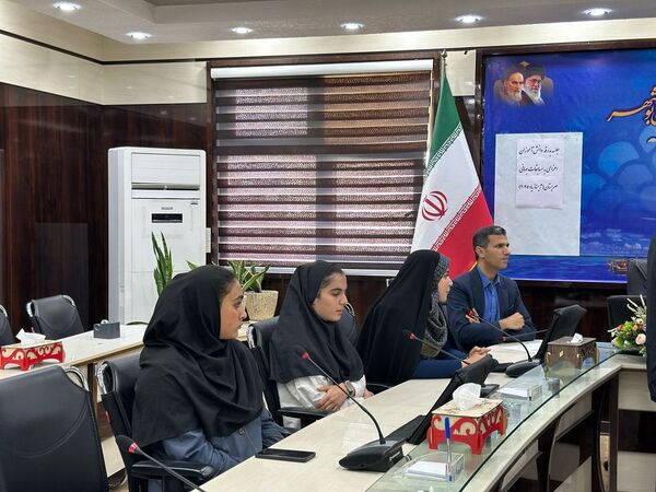 جلسه بدرقه دانش‌آموزان استان بوشهر اعزامی به مسابقات جهانی صربستان