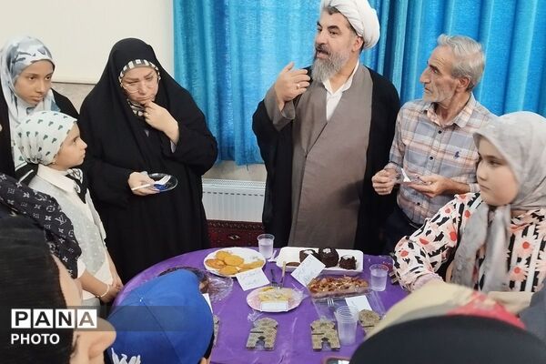 مسابقه کیک پزی به در مسجد ثارالله پرند