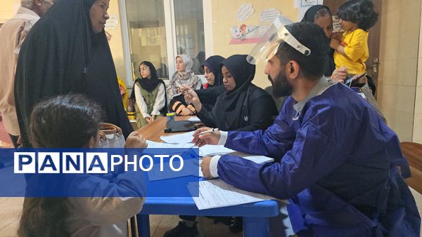 استقرار پزشکان جهادی در شهرستان بندر لنگه 