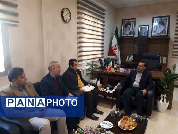 دیدار روسای ادارات با سرپرست فرمانداری شهرستان سملقان