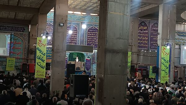 نماز عبادی سیاسی جمعه در هفته بسیج مستضعفین در نیشابور 