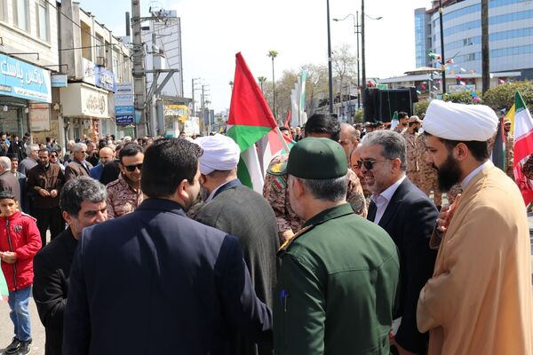 راهپیمایی روز قدس طنین آزادی خواهی برای فلسطین 