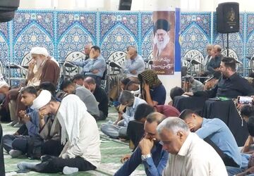 دعای روح‌‌بخش عرفه در میناب برگزار شد 