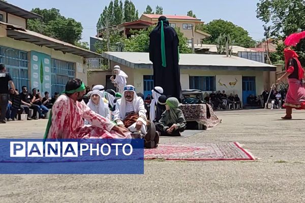 مراسم شبیه خوانی روز عاشورا در شهرستان طالقان