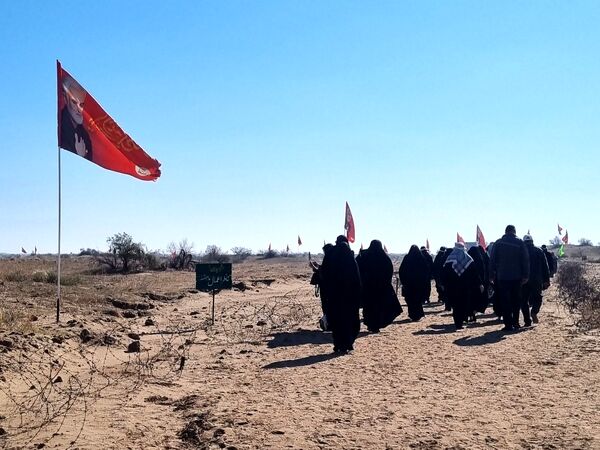 سفر دانش‌آموزان دختر ناحیه۶ مشهد به راهیان نور