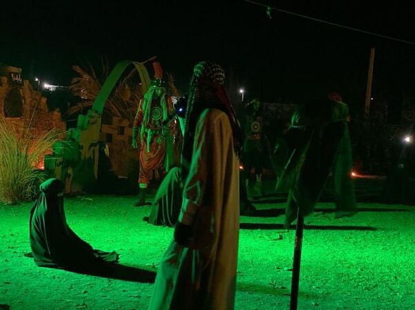 ویژه برنامه شهادت حضرت رقیه(س) روستای بنهکان 