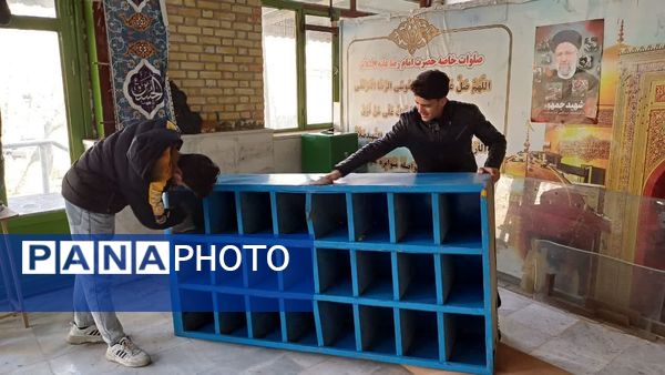 غبار روبی حرم امام زاده اسماعیل بابا امان بجنورد