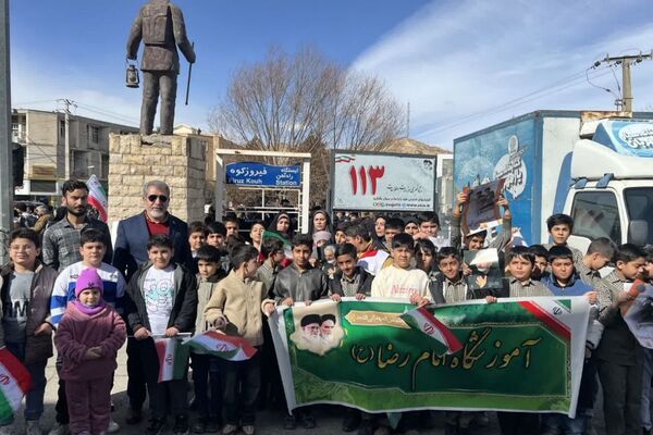 فیروزکوه یکپارچه فریاد «استقلال، آزادی» سر داد